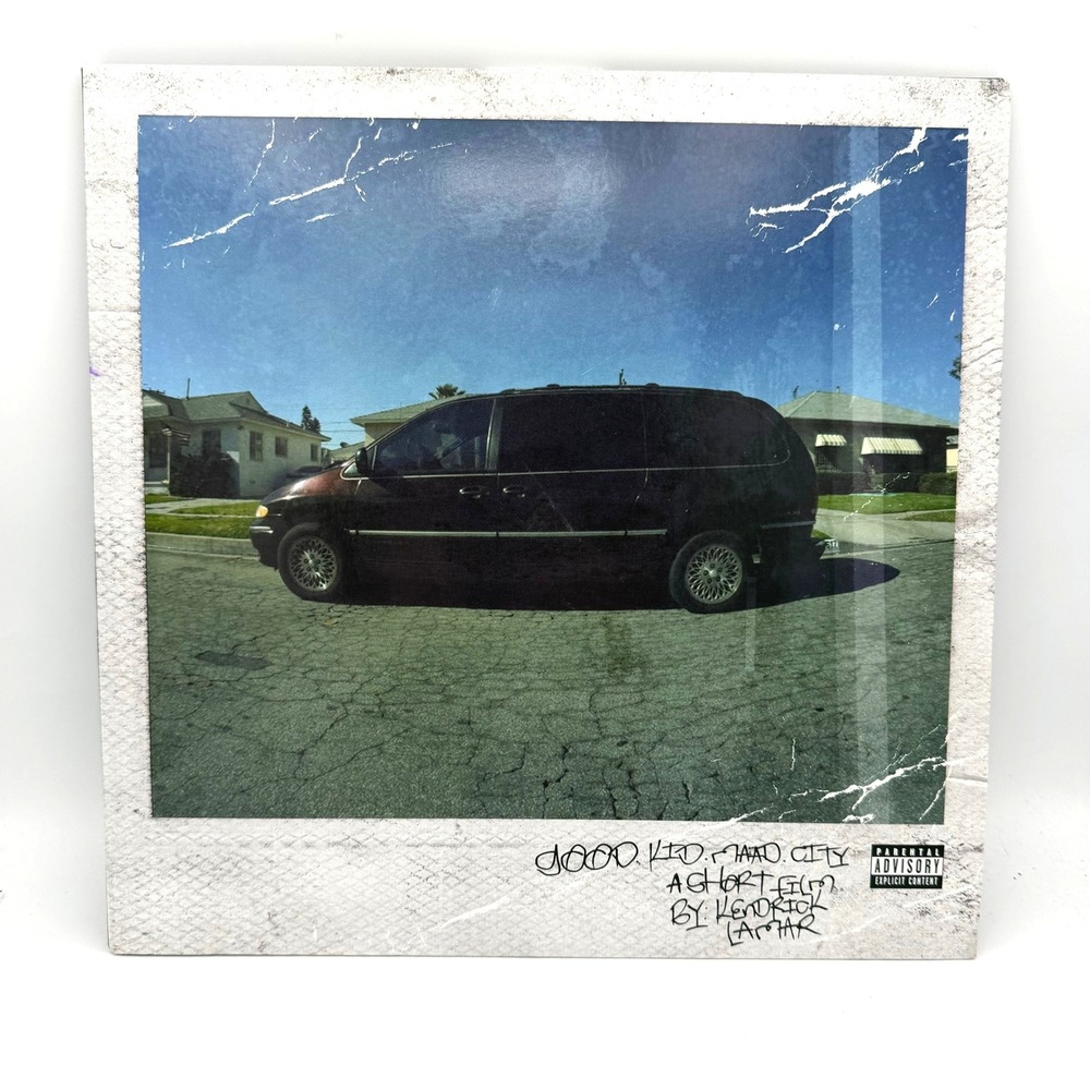 Kendrick Lamar Good Kid M.A.A.D City Vinyl LP 12 Inch Black Gatefold 2LP 2012